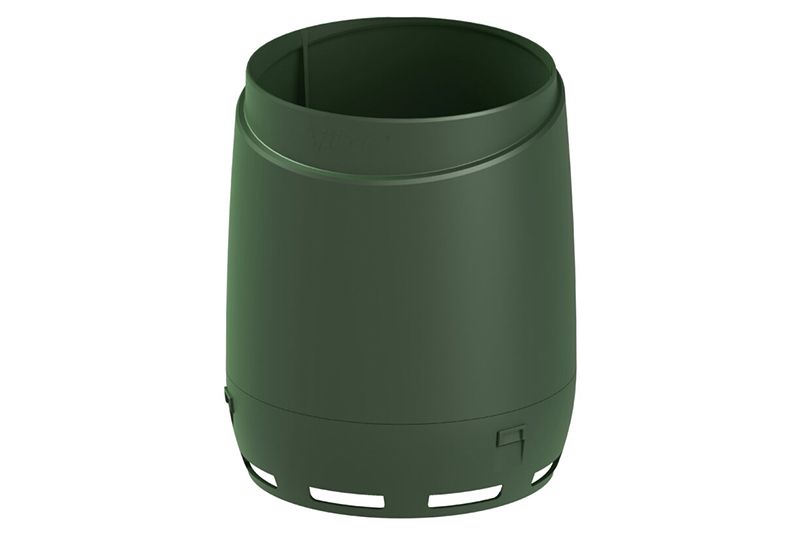 FLOW колпак VILPE 110 для труб диаметром 110 мм зеленый