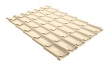 Металлочерепица Grand Line Classic Satin RAL 1015 светлая слоновая кость