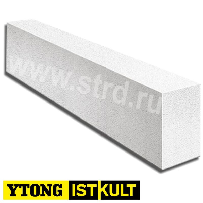 Перемычка армированная газобетонная Istkult несущая 2000*200*250 D600кг/м3 В5 1010кг/пог. м.