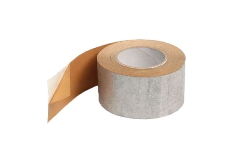 Лента Tyvek Metallized Tape металлизированная односторонняя для герметизации перехлестов (75ммx25м)