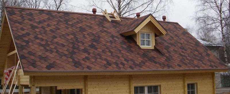 Гибкая черепица Shinglas (Шинглас) Финская Соната Красный