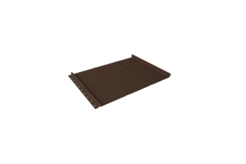 Кликфальц Line Grand Line 0,5 PurPro Matt 275 с пленкой на замках RAL 7024 мокрый асфальт