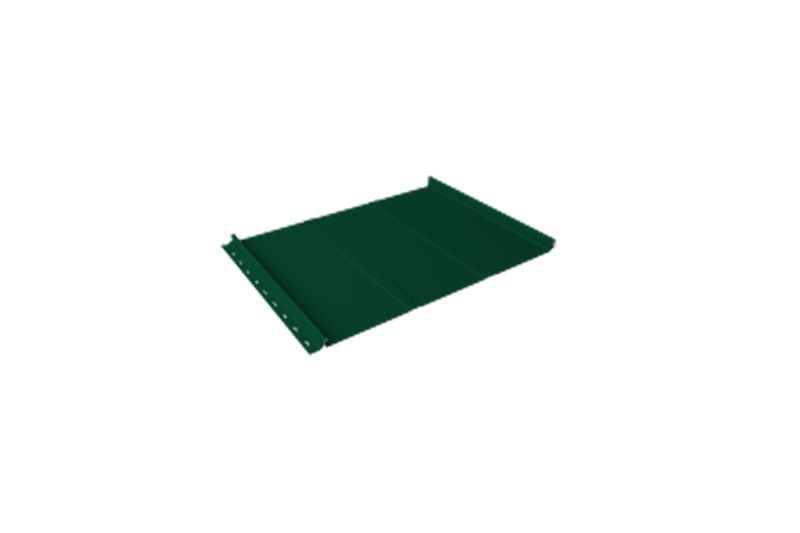 Кликфальц Line Grand Line 0,45 Drap с пленкой на замках RAL 7004 сигнальный серый