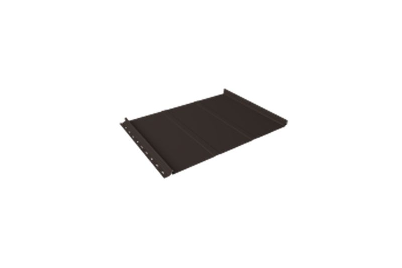 Кликфальц Line Grand Line 0,5 Satin Matt с пленкой на замках RAL 6005 зеленый мох
