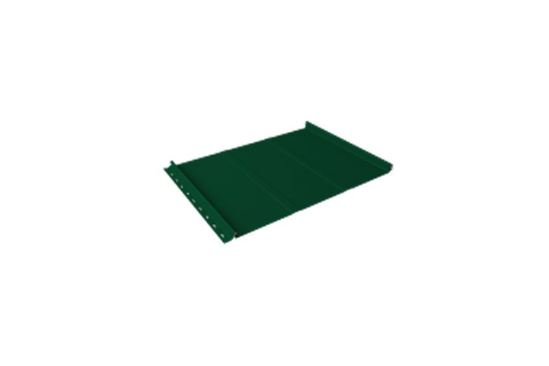 Кликфальц Line Grand Line 0,5 Satin с пленкой на замках RAL 5005 сигнальный синий