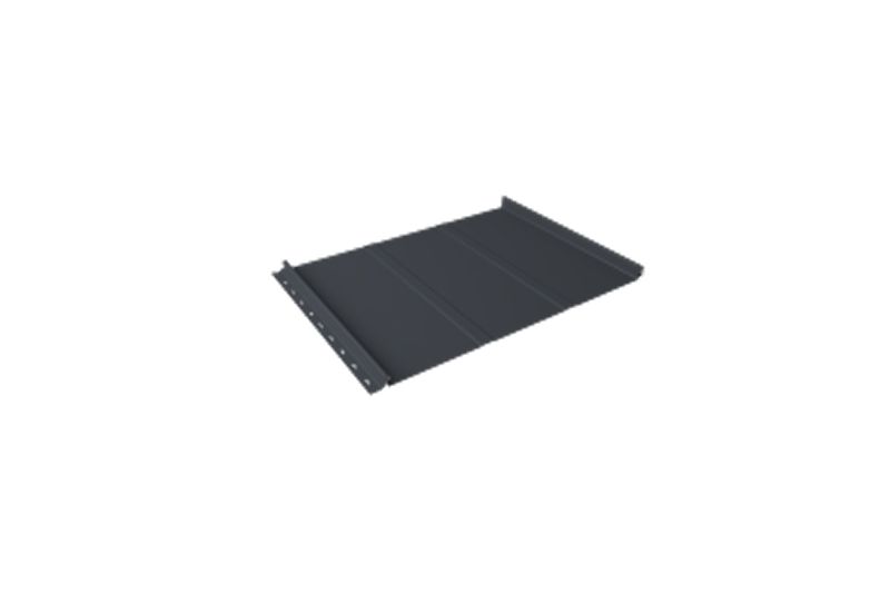Кликфальц Line Grand Line 0,5 Satin Matt с пленкой на замках RAL 8004 терракота