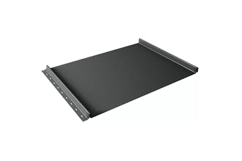 Кликфальц Grand Line 0,45 Drap с пленкой на замках RAL 7024 мокрый асфальт