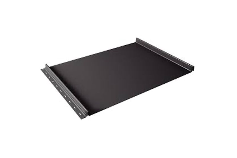 Кликфальц Grand Line 0,45 Drap с пленкой на замках RAL 8004 терракота