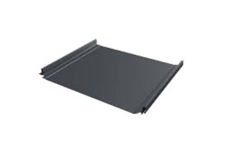 Кликфальц Grand Line 0,45 Drap ST с пленкой на замках RAL 7024 мокрый асфальт