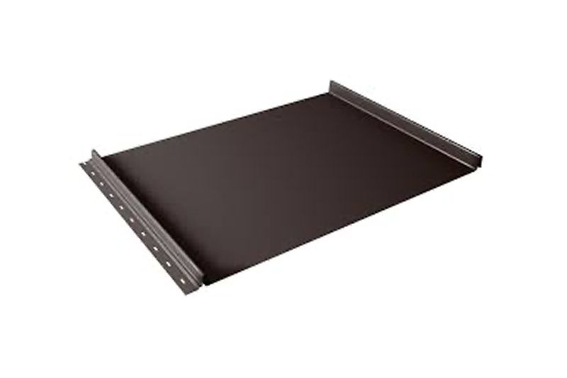Кликфальц Grand Line 0,45 Drap ST с пленкой на замках RAL 9005 черный