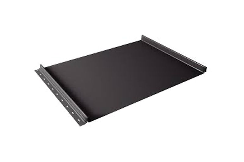 Кликфальц Grand Line 0,45 Drap TR с пленкой на замках RAL 7024 мокрый асфальт