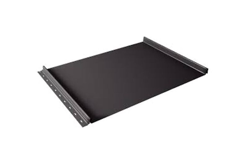 Кликфальц Grand Line 0,5 Drap TX с пленкой на замках RAL 7024 мокрый асфальт