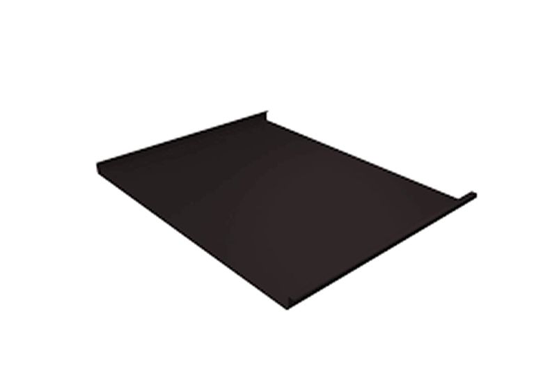 Кликфальц Grand Line 0,45 Drap-double TX с пленкой на замках RAL 9005 черный