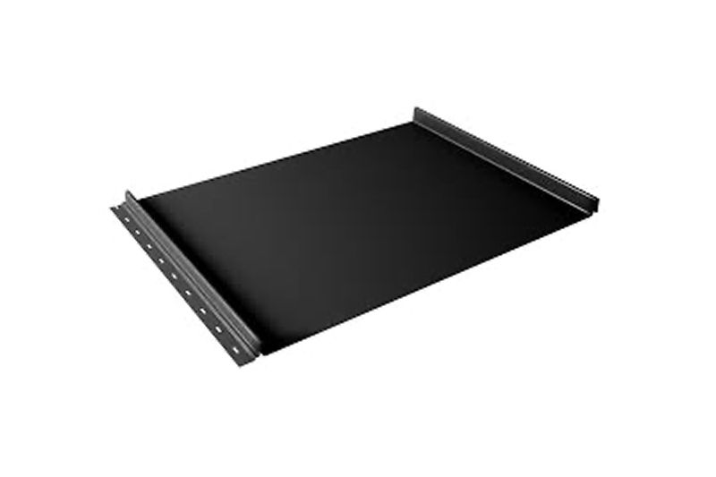 Кликфальц Line Grand Line 0,45 Drap TX с пленкой на замках RAL 7016 антрацитово-серый