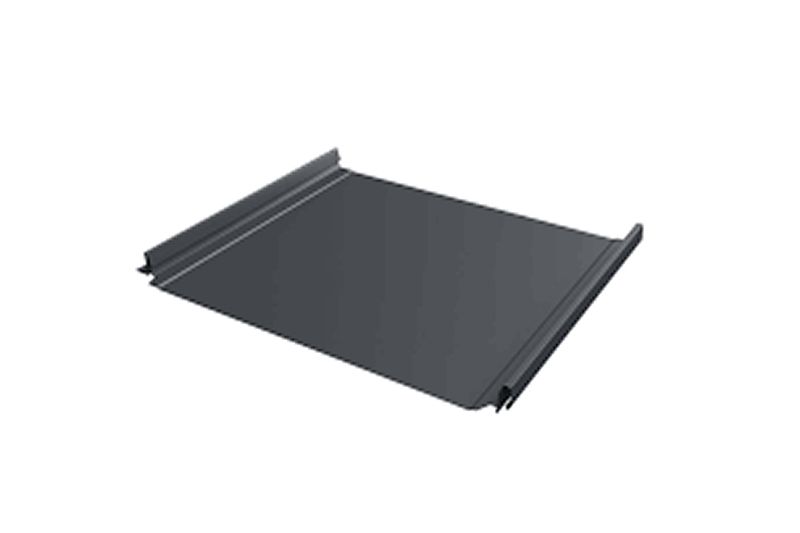 Кликфальц Line Grand Line 0,5 PurPro Matt 275 с пленкой на замках RAL 7016 антрацитово-серый
