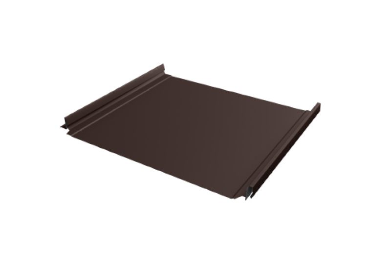 Кликфальц Pro Line Grand Line 0,5 Drap TX с пленкой на замках RAL 8017 шоколад