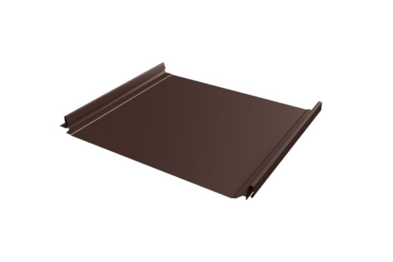 Кликфальц Pro Line Grand Line 0,5 Velur X с пленкой на замках RAL 8017 шоколад