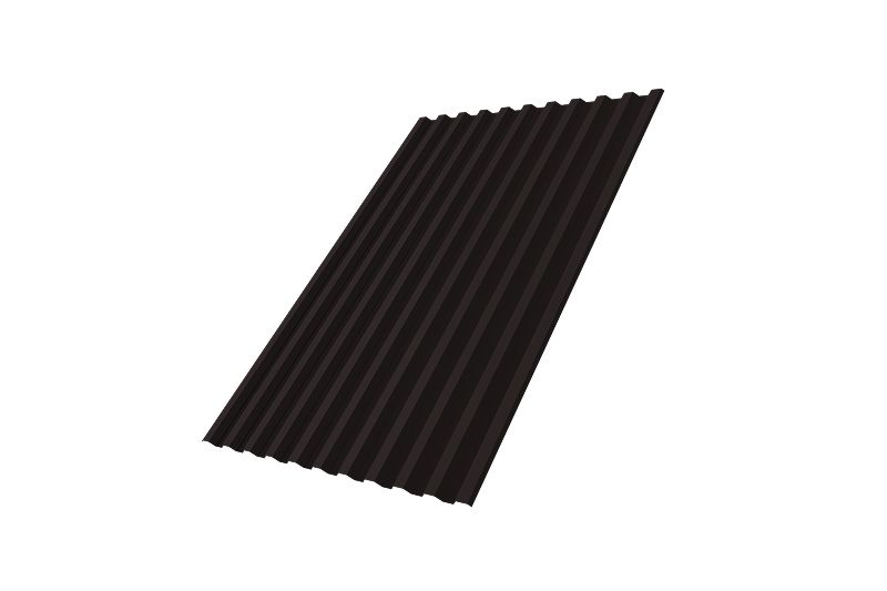 Профнастил С21R Grand Line 0,5 Drap TX RAL 9005 черный