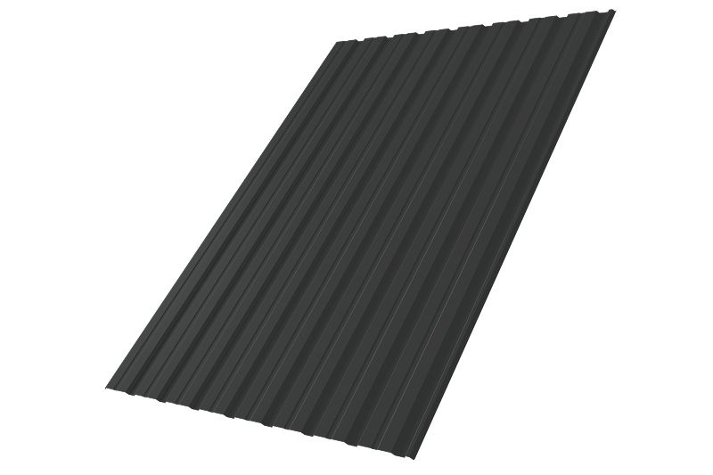 Профнастил С21R 0,45 PE RAL 9003 сигнальный белый