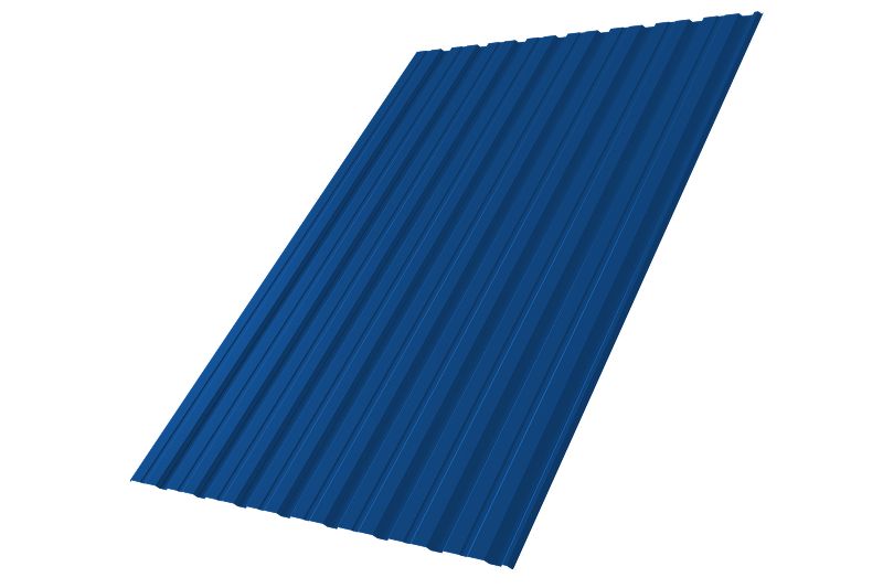 Профнастил С10R 0,7 PE RAL 5005 сигнальный синий