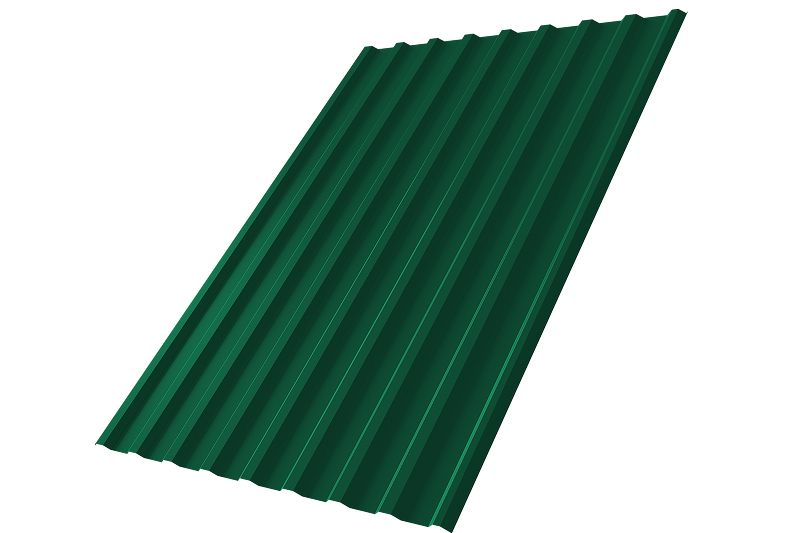 Профнастил С20R 0,7 PE RAL 6005 зеленый мох