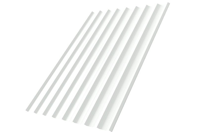 Профнастил С20R 0,7 PE RAL 9003 сигнальный белый