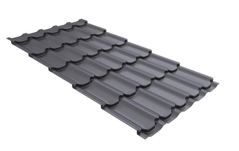 Профиль волновой Kvinta Plus 0,45 PE RAL 7004 сигнальный серый