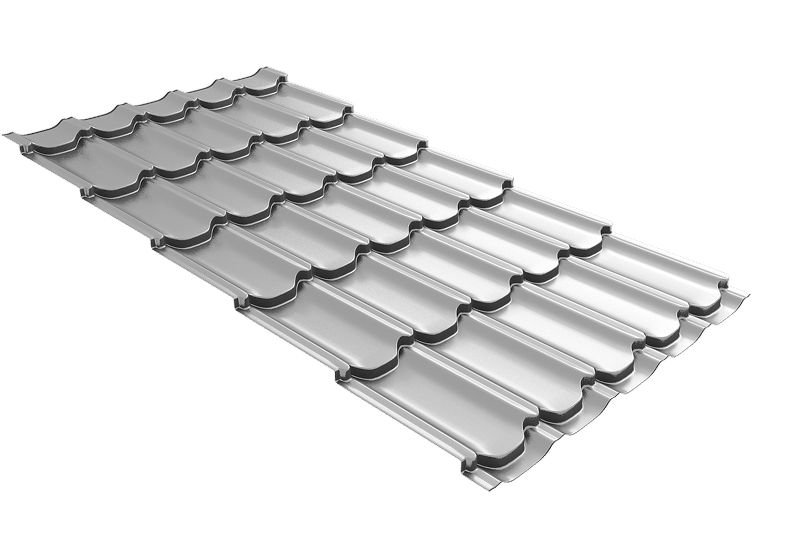 Профиль волновой Kvinta Plus 0,45 PE RAL 9003 сигнальный белый