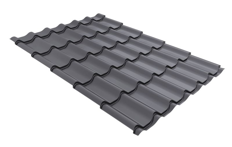 Профиль волновой Classic 0,45 PE RAL 7004 сигнальный серый