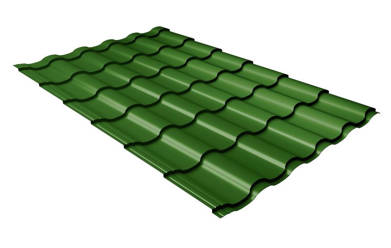 Профиль волновой  Kredo 0,45 PE RAL 6002 лиственно-зеленый