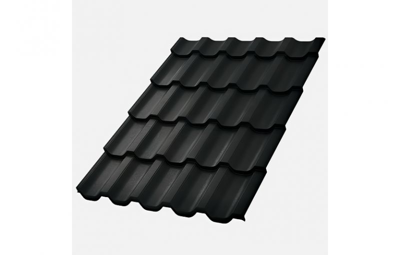 Металлочерепица МП Трамонтана-SL (VikingMP E-20-7016-0.5)