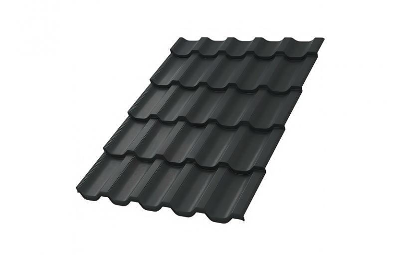 Металлочерепица МП Трамонтана-X (VikingMP E-20-7024-0.5)