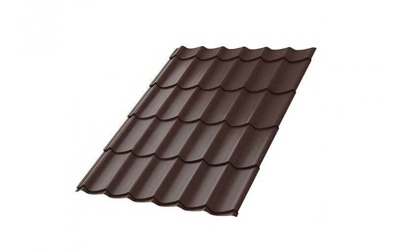Металлочерепица МП Ламонтерра-XL (ПЭ-01-RR32-0.5)