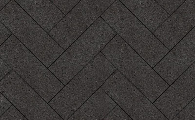 Плитка тротуарная ВЫБОР Паркет Б.6.П.8 гладкий цвет черный 600*200*80 мм