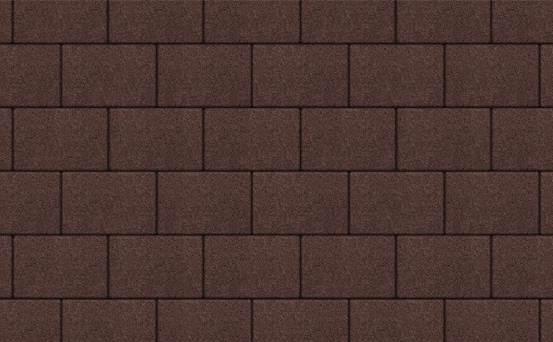 Плитка тротуарная ВЫБОР ЛА-Линия Б.1.П.8 гладкий цвет коричневый