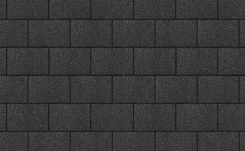 Плитка тротуарная ВЫБОР ЛА-Линия Б.1.П.8 гладкий цвет черный