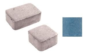 Плитка тротуарная ВЫБОР комплект из 2 видов плит Классико Б.1.КО.6 гладкий цвет синий