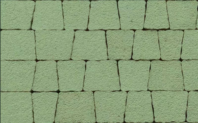Плитка тротуарная ВЫБОР комплект из 5 видов плит Антик Б.3.А.6 гладкий цвет зеленый
