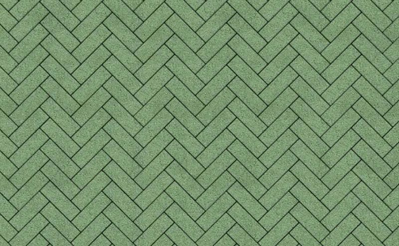 Плитка тротуарная ВЫБОР Паркет Б.4.П.6 гладкий цвет зеленый 180*60*60 мм