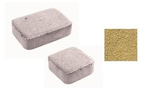 Плитка тротуарная ВЫБОР комплект из 2 видов плит Классико А.1.КО.4 гранит цвет желтый