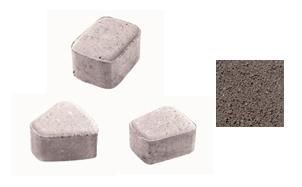 Плитка тротуарная ВЫБОР комплект из 3 видов плит Классико Б.2.КО.6 гранит цвет коричневый