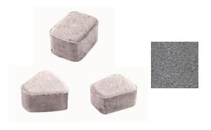 Плитка тротуарная ВЫБОР комплект из 3 видов плит Классико Б.2.КО.6 гранит цвет черный