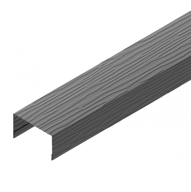 Горизонтальный П-образный профиль SV9,2 Сталь PE (Zn275) 0,5мм Glance