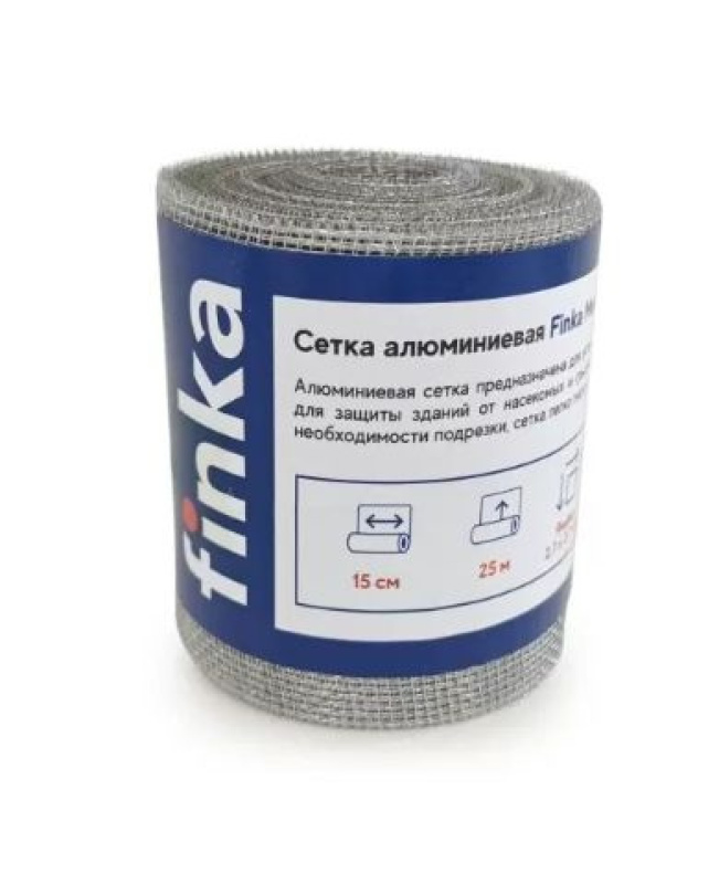 Сетка алюМиниевая от грызунов Finka 0,15x25m