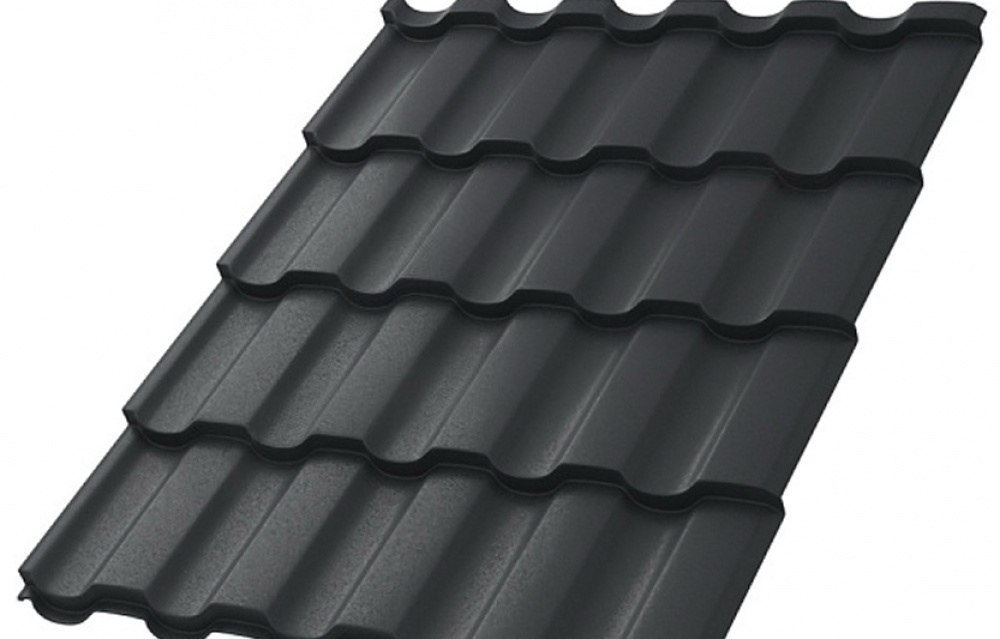 Металлочерепица МП Монтекристо-ML (MattMP-20-7024-0.5)