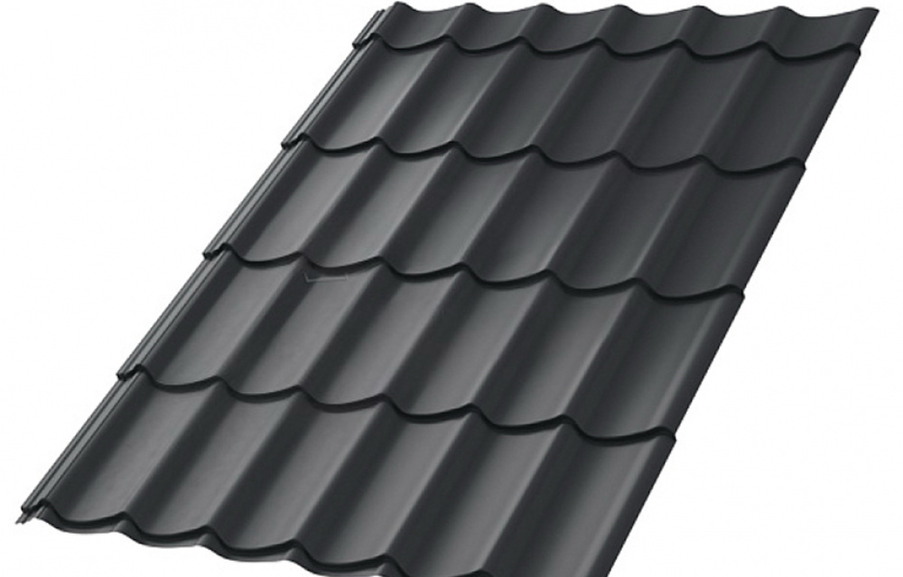 Металлочерепица МП Ламонтерра NormanMP (ПЭ-01-7024-0.5)