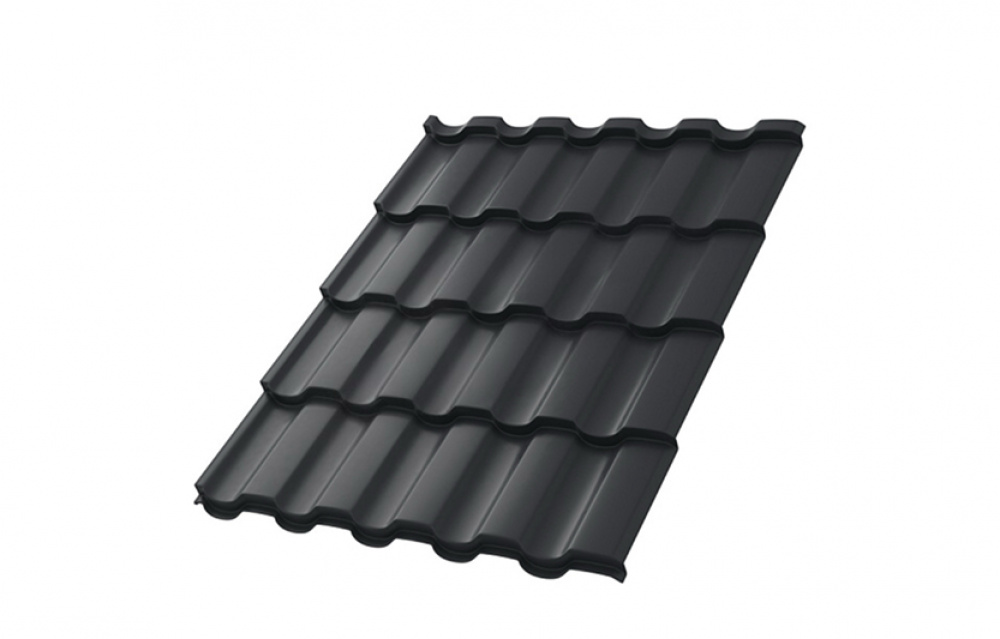 Металлочерепица МП Монтекристо-X NormanMP (ПЭ-01-9005-0.5)