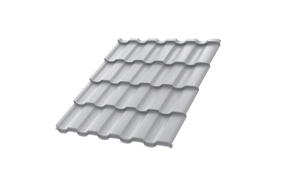 Металлочерепица МП Монтекристо-XL NormanMP (ПЭ-01-9010-0.5)