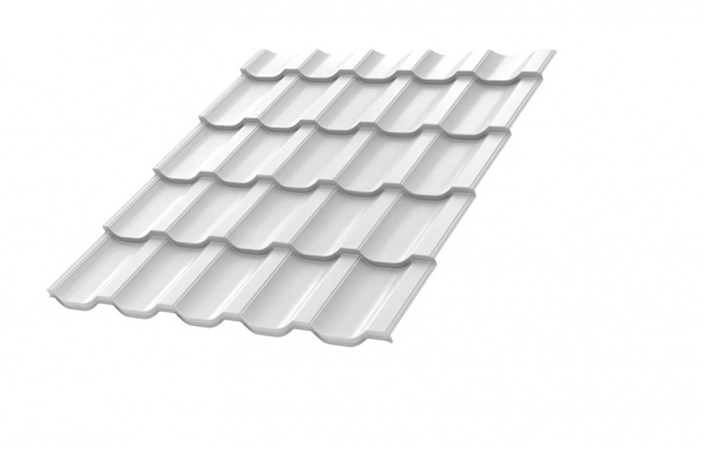 Металлочерепица МП Трамонтана-M NormanMP (ПЭ-01-9010-0.5)