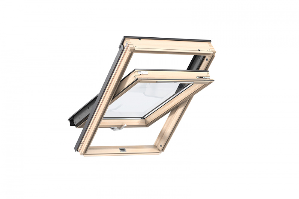 Мансардное окно Велюкс КОМФОРТ Дерево GZL SK08 1051, 114х140